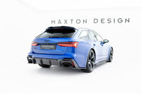 Carbon Heckdiffusor für Audi RS6 C8 (Version mit Anhängerkupplung) von Maxton Design