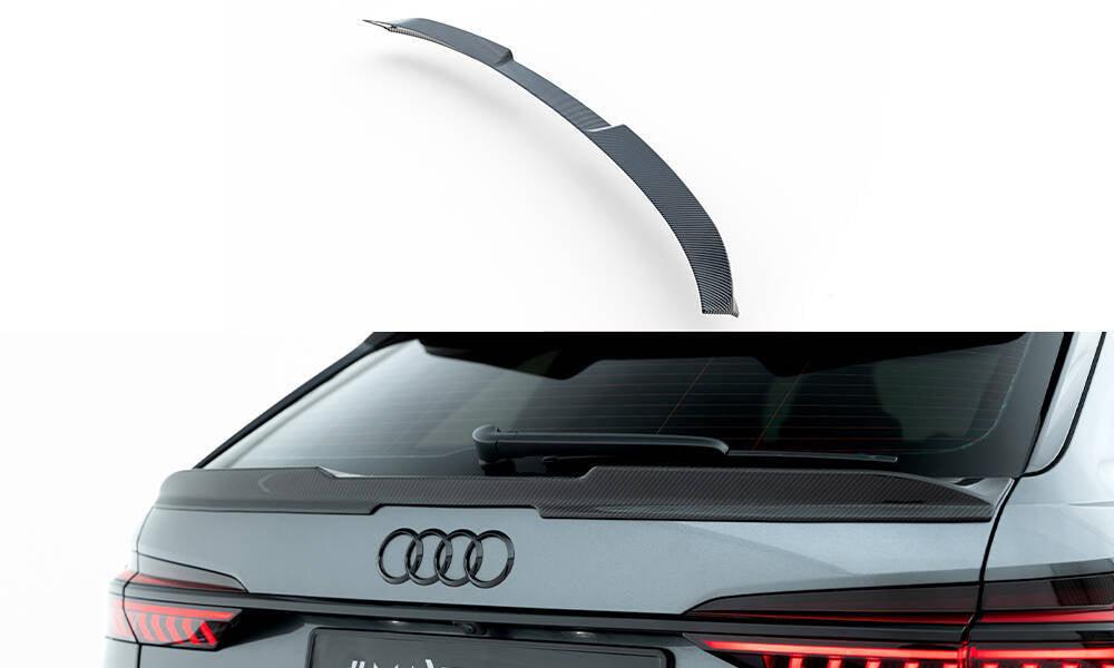 Carbon Spoiler Cap unten für Audi RS6 C8 von Maxton Design