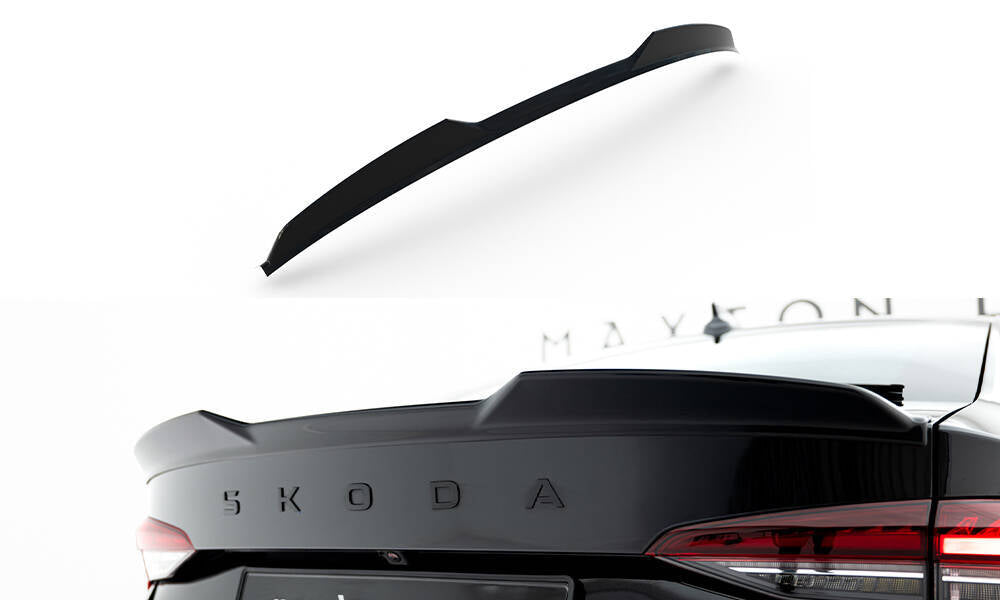 Spoiler Cap für Skoda Octavia RS MK4 Limousine Facelift von Maxton Design