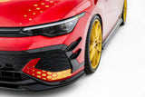 Canards für VW Golf GTI Clubsport Mk8 Facelift von Maxton Design