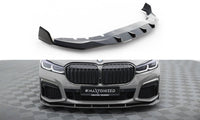 Carbon Front Lippe / Front Splitter / Frontansatz für BMW 7 M-Paket G11 Facelift von Maxton Design