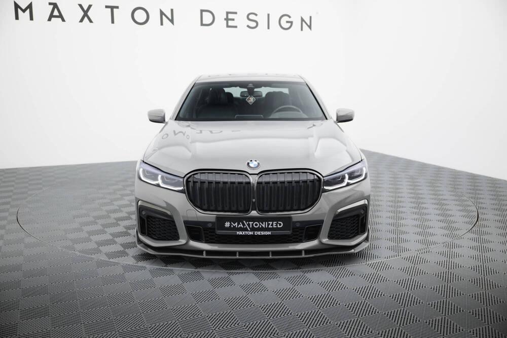 Carbon Front Lippe / Front Splitter / Frontansatz für BMW 7 M-Paket G11 Facelift von Maxton Design