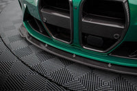 Carbon Front Lippe / Front Splitter / Frontansatz V.2 für BMW M3 G80 von Maxton Design