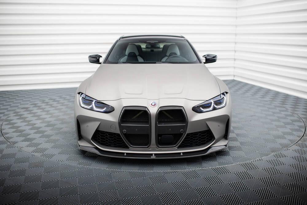 Carbon Front Lippe / Front Splitter / Frontansatz V.3 für BMW M3 G80 von Maxton Design