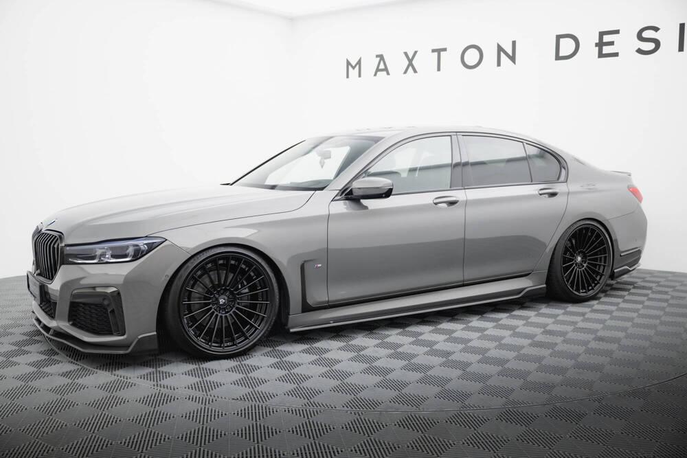 Carbon Seitenschweller Erweiterung für BMW 7 M-Paket G11 Facelift von Maxton Design