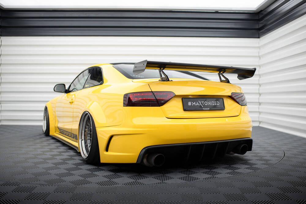 Carbon Heckspoiler Swan Neck für Audi A5 Coupe 8T von Maxton Design