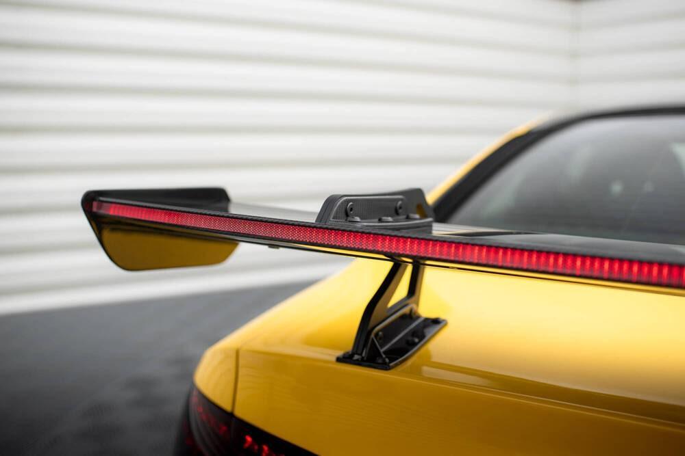 Carbon Heckspoiler Swan Neck mit LED-Licht für Audi A5 Coupe 8T von Maxton Design