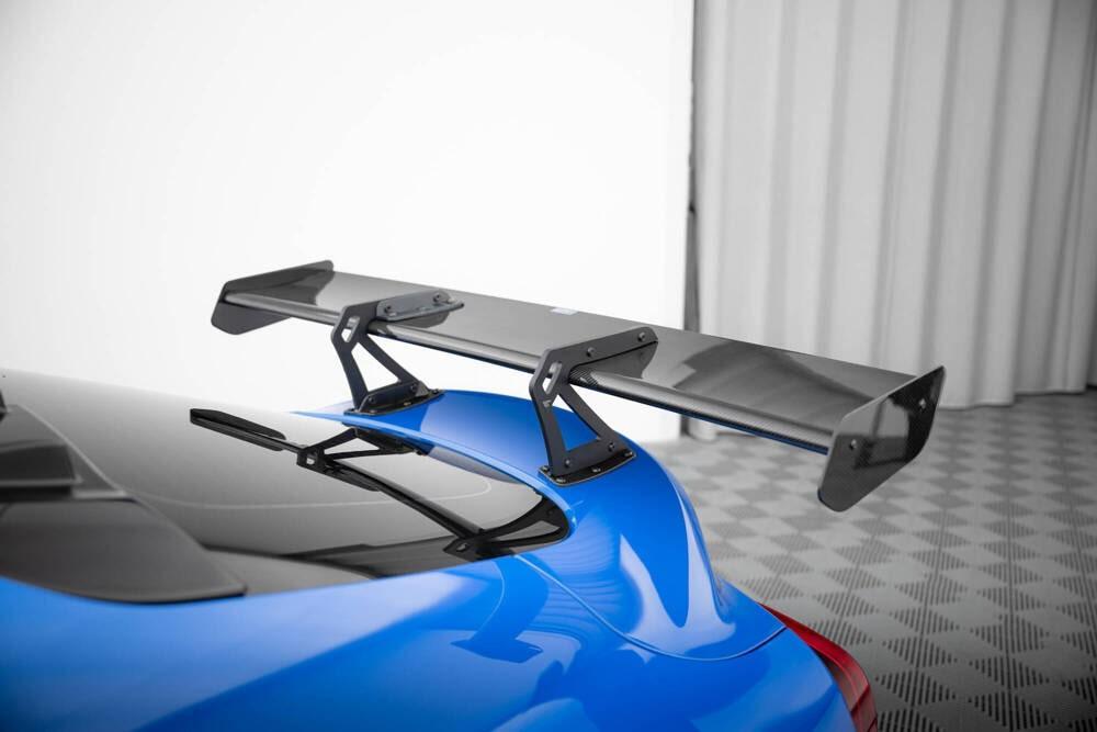 Carbon Heckspoiler Swan Neck mit LED-Licht für Toyota Supra MK5 von Maxton Design