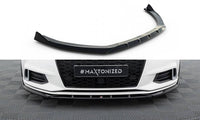 Front Lippe / Front Splitter / Frontansatz für Audi A3 Limousine 8V Facelift von Maxton Design