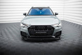 Front Lippe / Front Splitter / Frontansatz für Audi A6 allroad C8 von Maxton Design