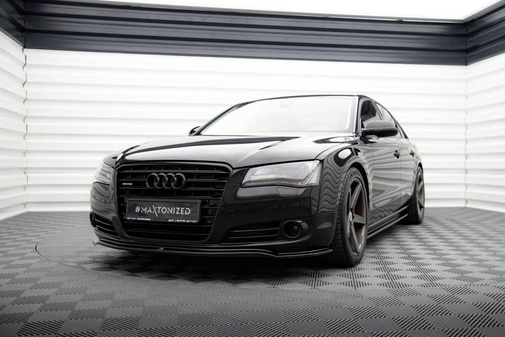 Front Lippe / Front Splitter / Frontansatz für Audi A8 4H von Maxton Design