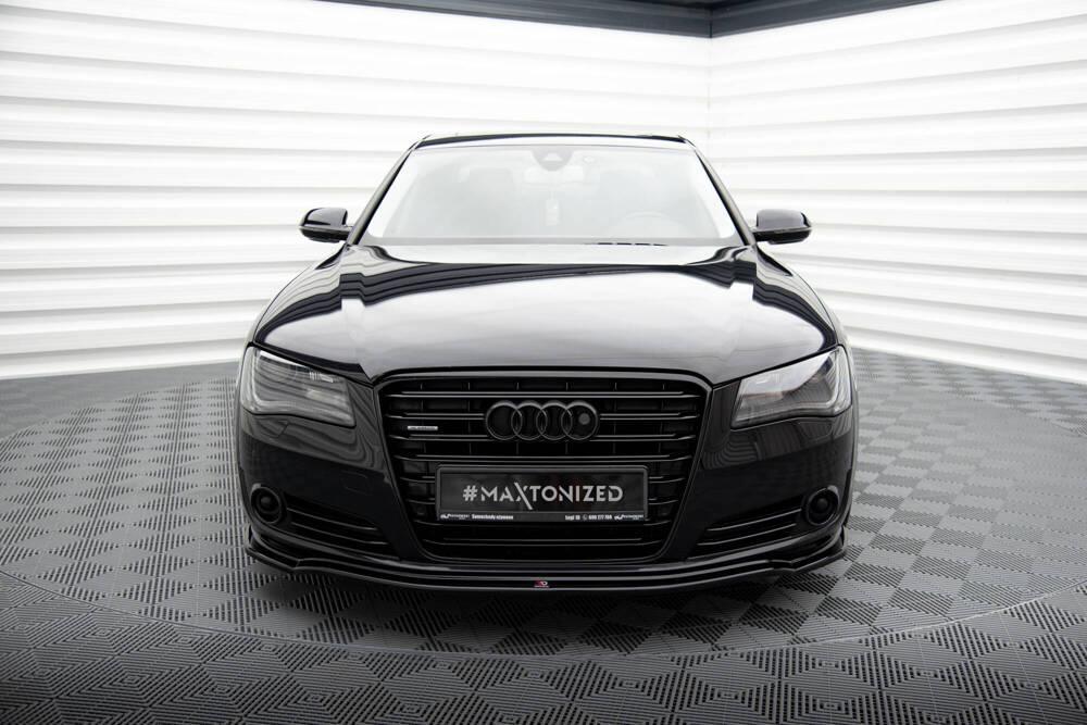 Front Lippe / Front Splitter / Frontansatz für Audi A8 4H von Maxton Design