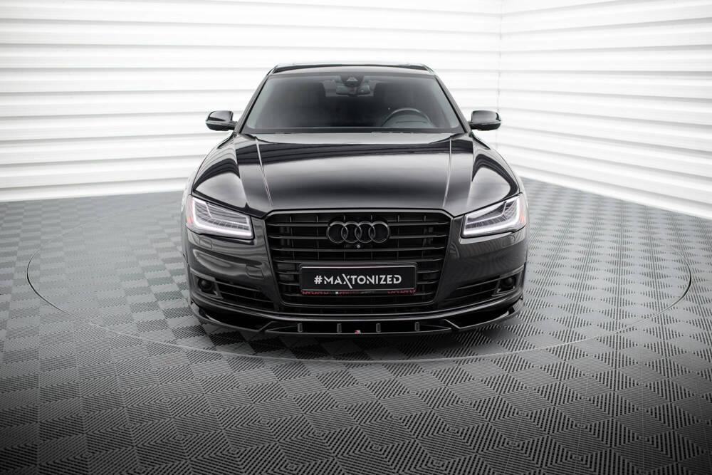 Front Lippe / Front Splitter / Frontansatz für Audi A8 4H Facelift von Maxton Design