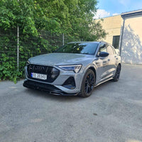 Front Lippe / Front Splitter / Frontansatz für Audi E-Tron S-Line GE von Maxton Design