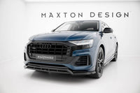 Front Lippe / Front Splitter / Frontansatz für Audi Q8 4M von Maxton Design