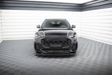 Front Lippe / Front Splitter / Frontansatz für Audi Q8 S-Line 4M Facelift von Maxton Design