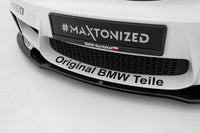 Front Lippe / Front Splitter / Frontansatz für BMW 1M Coupe E82 von Maxton Design