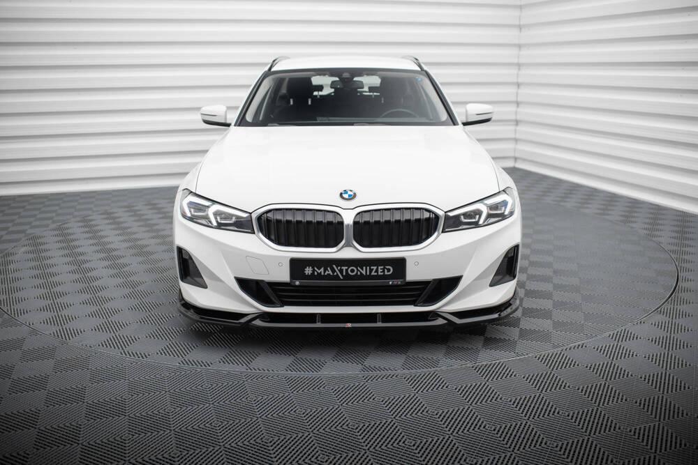 Front Lippe / Front Splitter / Frontansatz für BMW 3 G20 / G21 Facelift von Maxton Design