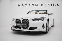 Front Lippe / Front Splitter / Frontansatz für BMW 4 Coupe / Cabrio G22 / G23 von Maxton Design