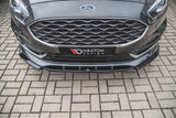 Front Lippe / Front Splitter / Frontansatz für Ford S-MAX MK2 Facelift von Maxton Design