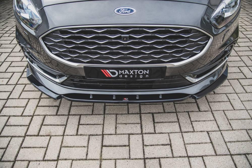 Front Lippe / Front Splitter / Frontansatz für Ford S-MAX MK2 Facelift von Maxton Design