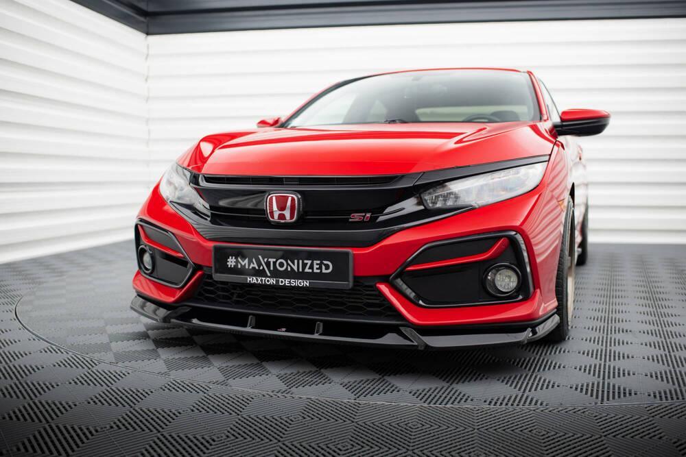 Front Lippe / Front Splitter / Frontansatz für Honda Civic SI X von Maxton Design