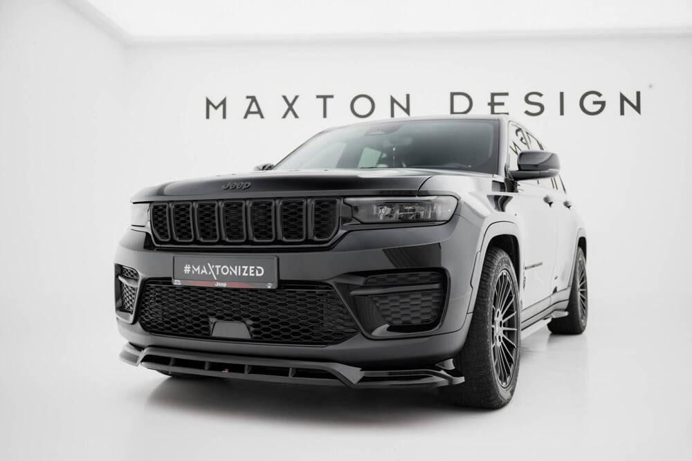 Front Lippe / Front Splitter / Frontansatz für Jeep Grand Cherokee Trailhawk WL von Maxton Design