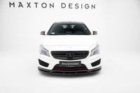 Front Lippe / Front Splitter / Frontansatz für Mercedes CLA C117 AMG-Line von Maxton Design