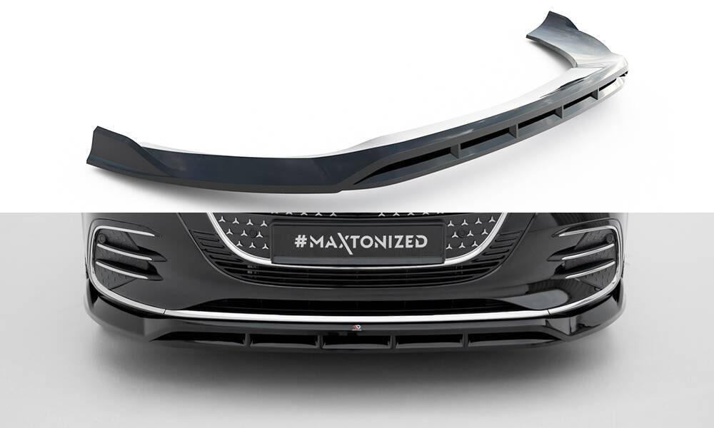 Front Lippe / Front Splitter / Frontansatz für Mercedes-Benz V-Klasse W447 Facelift 2 von Maxton Design