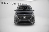 Front Lippe / Front Splitter / Frontansatz für Mercedes-Benz V-Klasse W447 Facelift 2 von Maxton Design