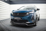 Front Lippe / Front Splitter / Frontansatz für Peugeot 3008 GT-Line MK2 Facelift von Maxton Design