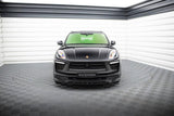 Front Lippe / Front Splitter / Frontansatz für Porsche Macan GTS MK1 Facelift von Maxton Design