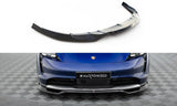 Front Lippe / Front Splitter / Frontansatz für Porsche Taycan Cross Turismo 4S von Maxton Design