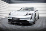 Front Lippe / Front Splitter / Frontansatz für Porsche Taycan 9J von Maxton Design