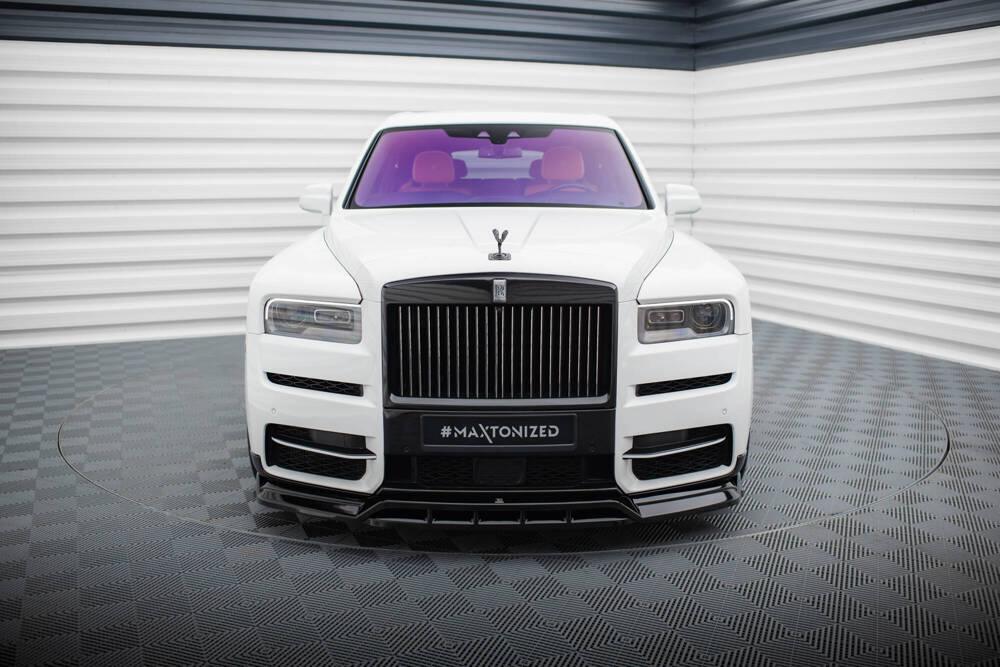 Front Lippe / Front Splitter / Frontansatz für Rolls-Royce Cullinan MK1 von Maxton Design