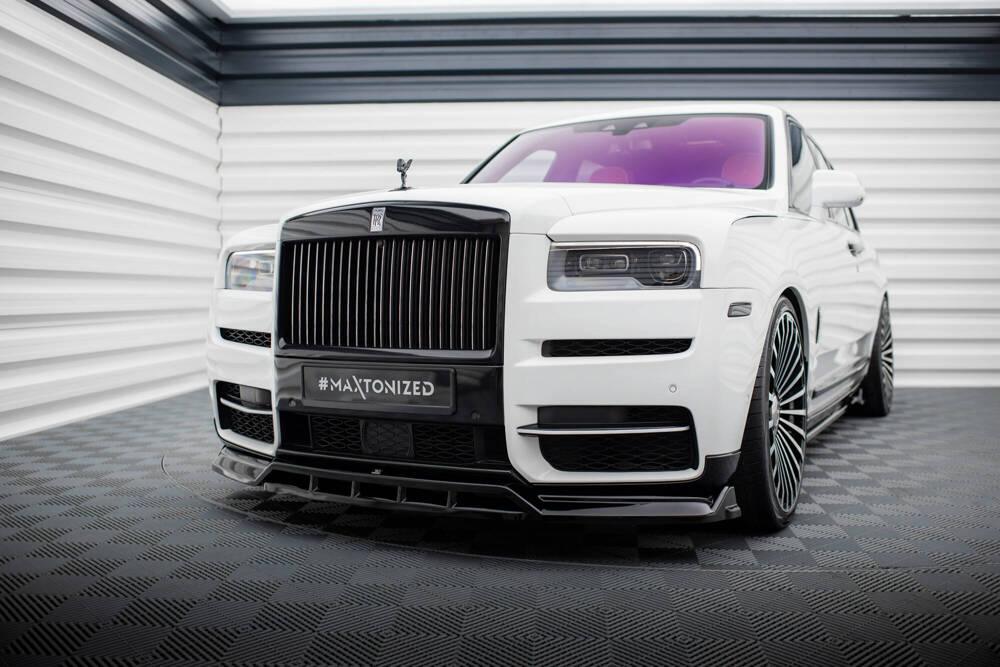 Front Lippe / Front Splitter / Frontansatz für Rolls-Royce Cullinan MK1 von Maxton Design