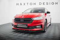 Front Lippe / Front Splitter / Frontansatz für Skoda Fabia Monte Carlo PJ von Maxton Design