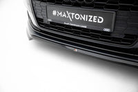 Front Lippe / Front Splitter / Frontansatz V.3 für Audi TTS / TT S-Line 8J Facelift von Maxton Design