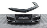 Frontlippe / Front Splitter / Frontansatz V.1 für Audi S6 / A6 S-Line C7 FL von Maxton Design