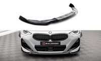 Front Lippe / Front Splitter / Frontansatz V.1 für BMW 2 Coupe M-Paket / M240i G42 von Maxton Design