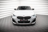 Front Lippe / Front Splitter / Frontansatz V.1 für BMW 2 Coupe M-Paket / M240i G42 von Maxton Design