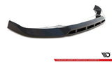 Front Splitter / Cup Schwert / Frontansatz V.1 für BMW X4 G02 Facelift M-Paket von Maxton Design