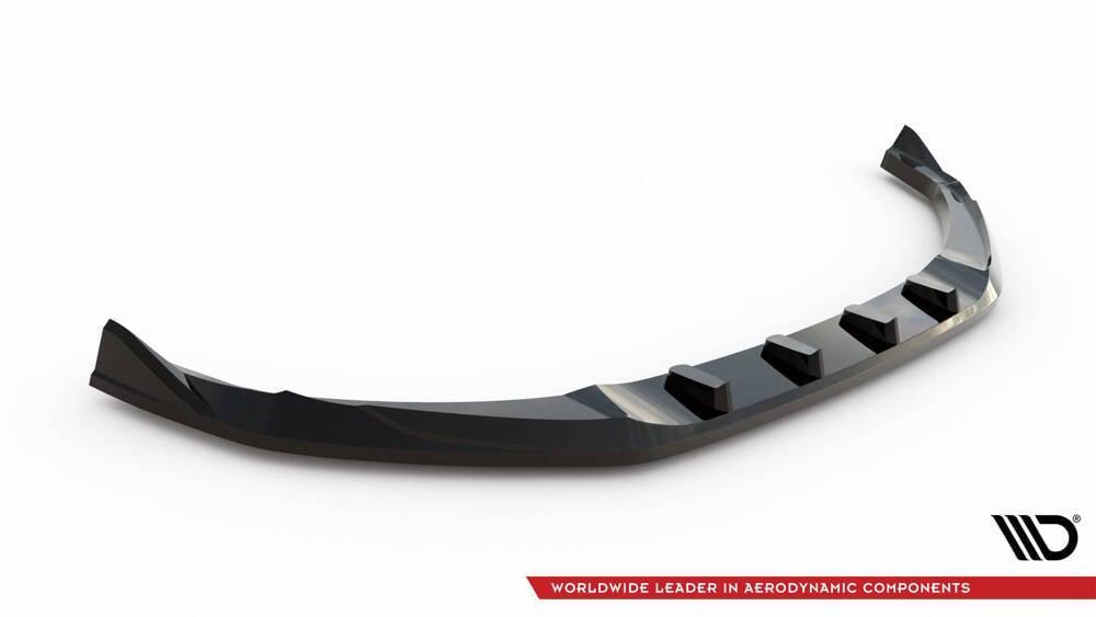 Front Lippe / Front Splitter / Frontansatz V.2 für Mercedes E-Klasse AMG-Line W214 von Maxton Design