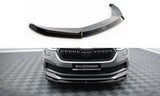 Front Lippe / Front Splitter / Frontansatz V.2 für Tesla Model X Facelift von Maxton Design