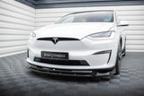 Front Lippe / Front Splitter / Frontansatz V.2 für Ford Mustang MK6 Facelift von Maxton Design