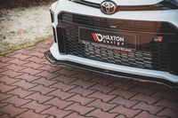 Front Diffusor / Front Splitter / Cup Schwert / Frontansatz V.1 für Toyota GR YARIS MK4 von Maxton Design