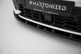 Front Lippe / Front Splitter / Frontansatz V.1 für VW Golf 8 GTI / GTE Facelift von Maxton Design