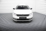 Front Lippe / Front Splitter / Frontansatz V.6 für VW Golf 7 R von Maxton Design