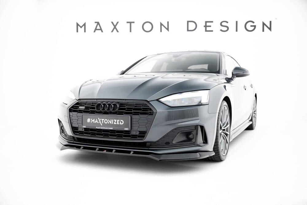 Front Lippe / Front Splitter / Frontansatz V.2 für Audi A5 F5 Facelift von Maxton Design