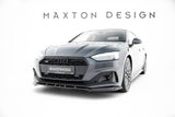 Front Lippe / Front Splitter / Frontansatz V.2 für Audi A5 F5 Facelift von Maxton Design